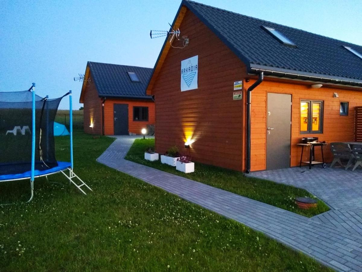 Domki Arkadia Mielno Großmöllen Exterior foto
