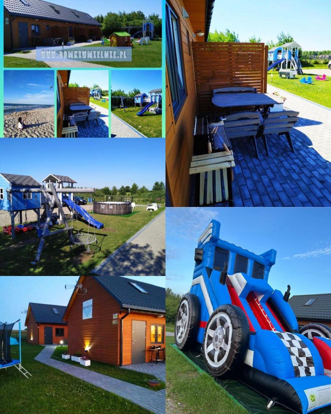 Domki Arkadia Mielno Großmöllen Exterior foto